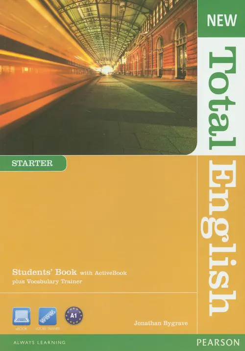 Książka - New Total English. Starter Students' Book with ActiveBook plus Vocabulary Trainer