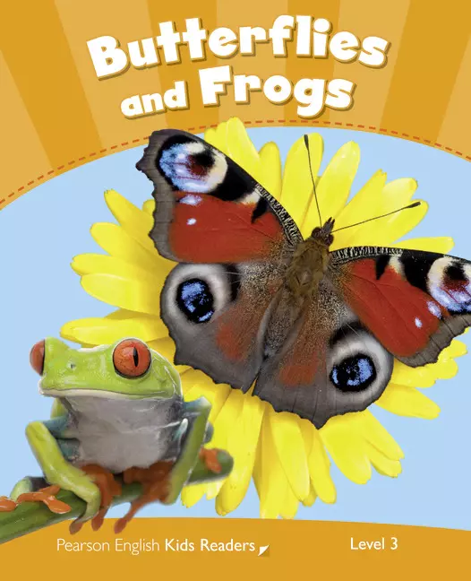 Książka - Level 3: Butterflies and Frogs CLIL