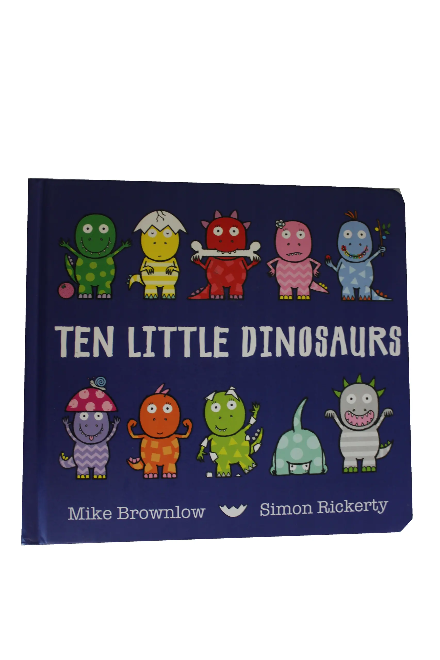 Książka - Ten Little Dinosaurs Board Book