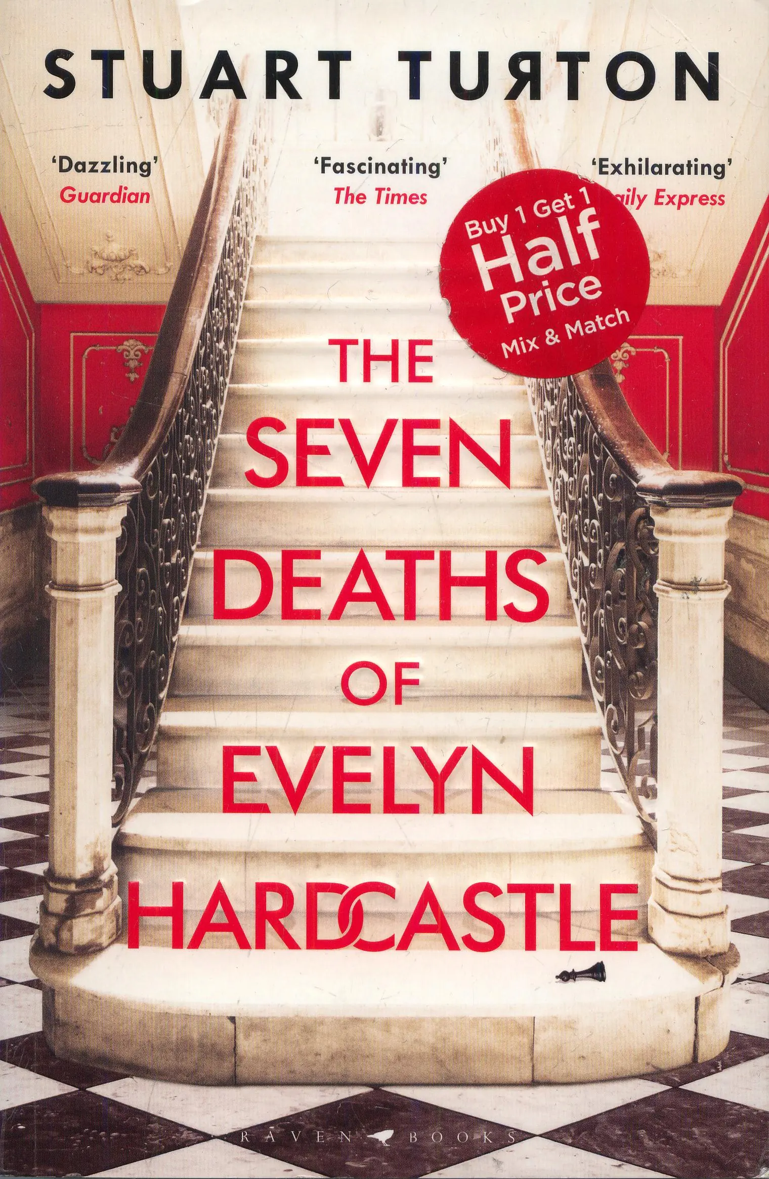 Książka - Seven Deaths of Evelyn Hardcastle