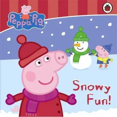 Książka - Peppa Pig Peppa's Snowy Fun