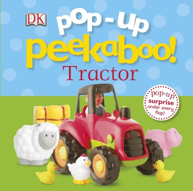 Książka - Pop-Up Peekaboo! Tractor