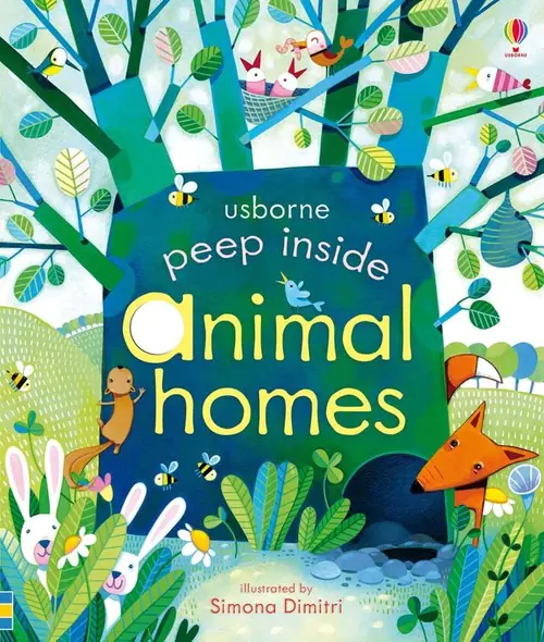 Książka - Peep Inside. Animal Homes