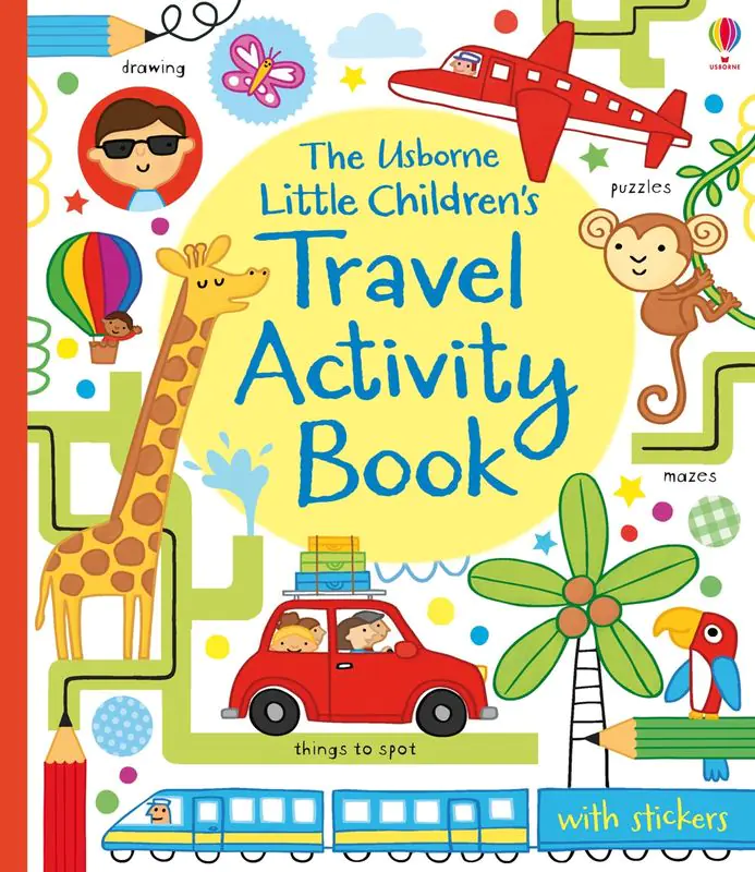 Książka - Little Children's Travel Activity Book wer. angielska