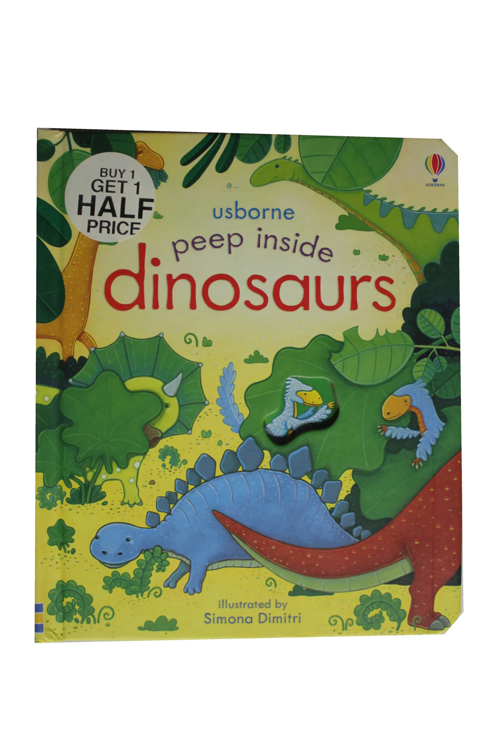 Książka - Peep Inside. Dinosaurs