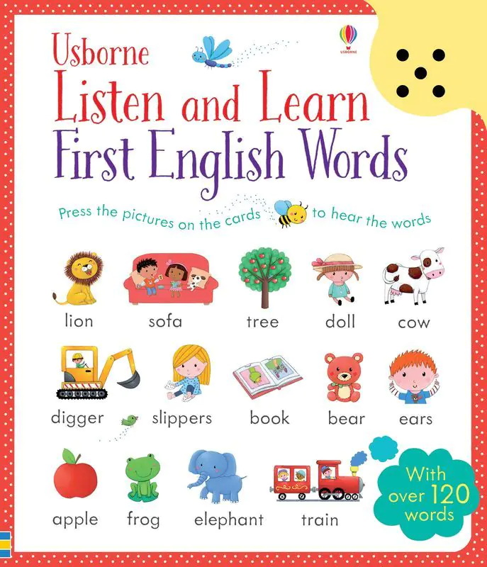 Książka - Listen and Learn First English Words