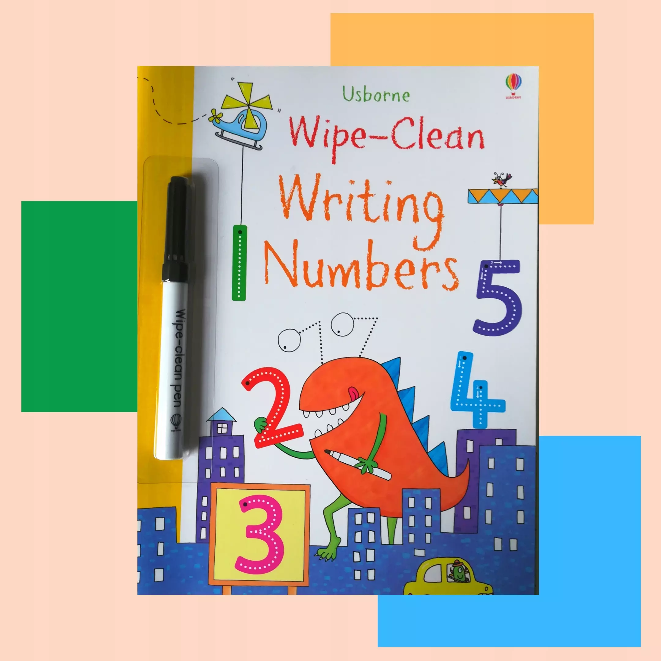 Książka - Wipe-Clean Writing Numbers