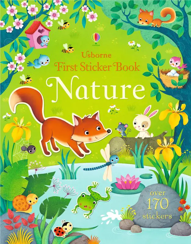 Książka - First Sticker Book. Nature wer. angielska