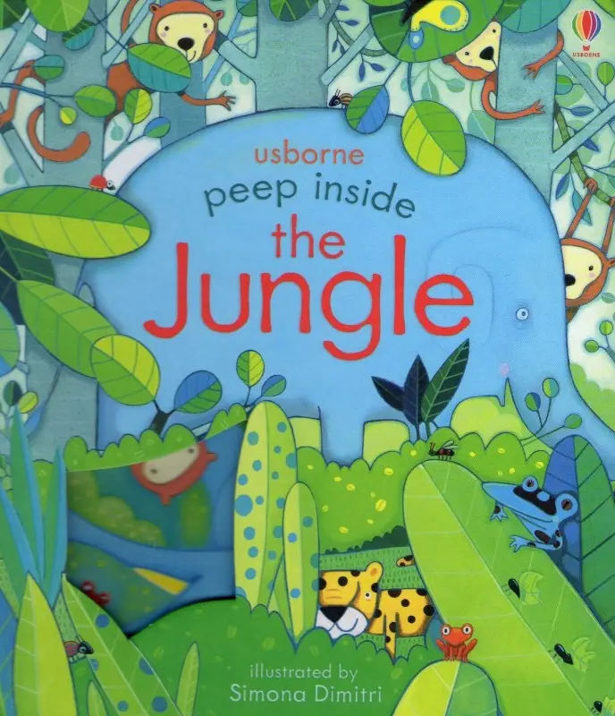 Książka - Peep Inside: The Jungle