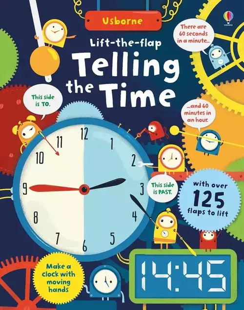 Książka - Lift-the-flap Telling the Time