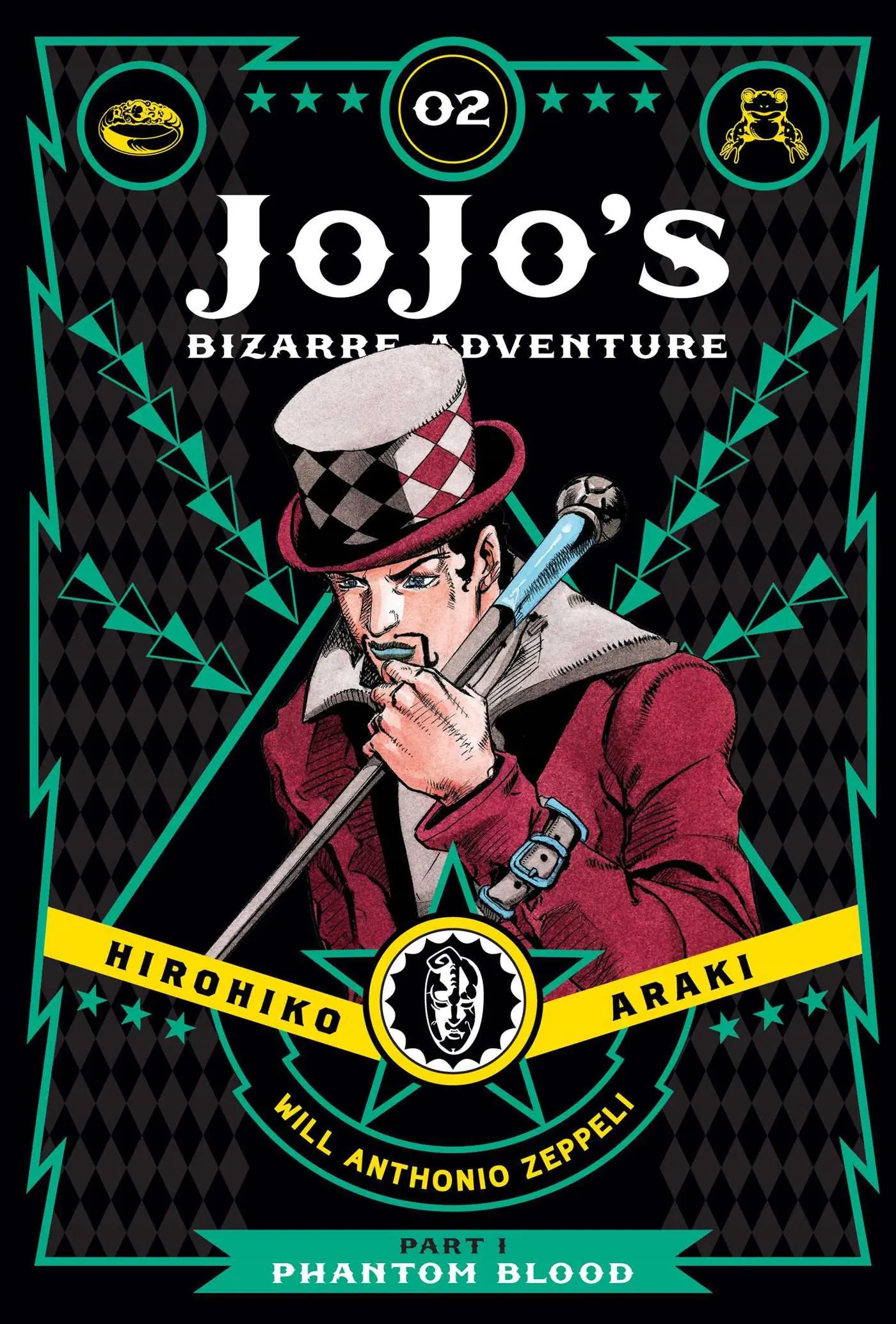 Książka - JoJo's Bizarre Adventure. Part 1--Phantom Blood. Volume 2