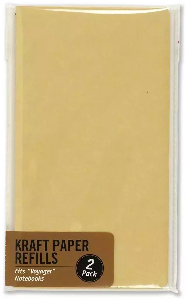 Książka - Wkład kraft do notatnika Voyager, 2 sztuki