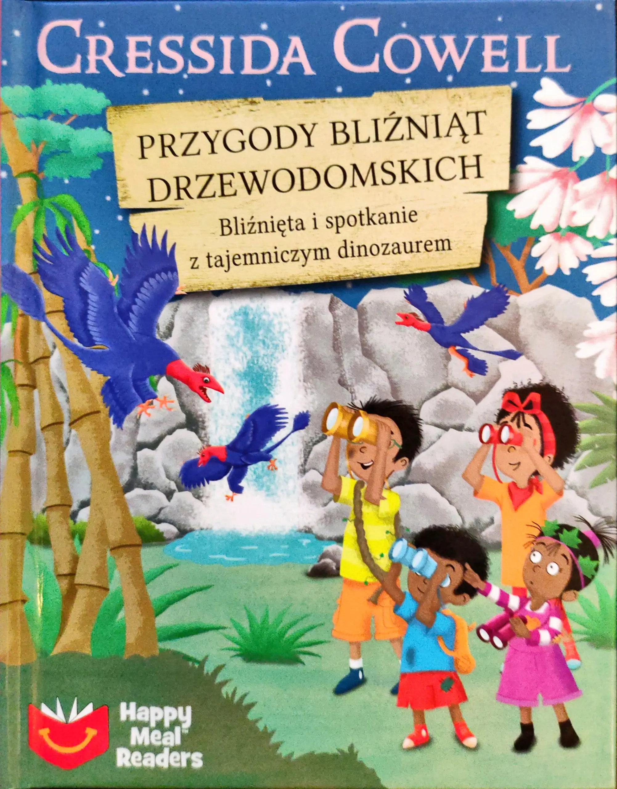 Książka - Bliźnięta i spotkanie z tajemniczym dinozaurem
