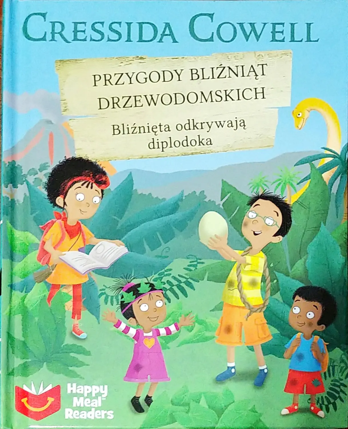 Książka - Bliźnięta odkrywają diplodoka