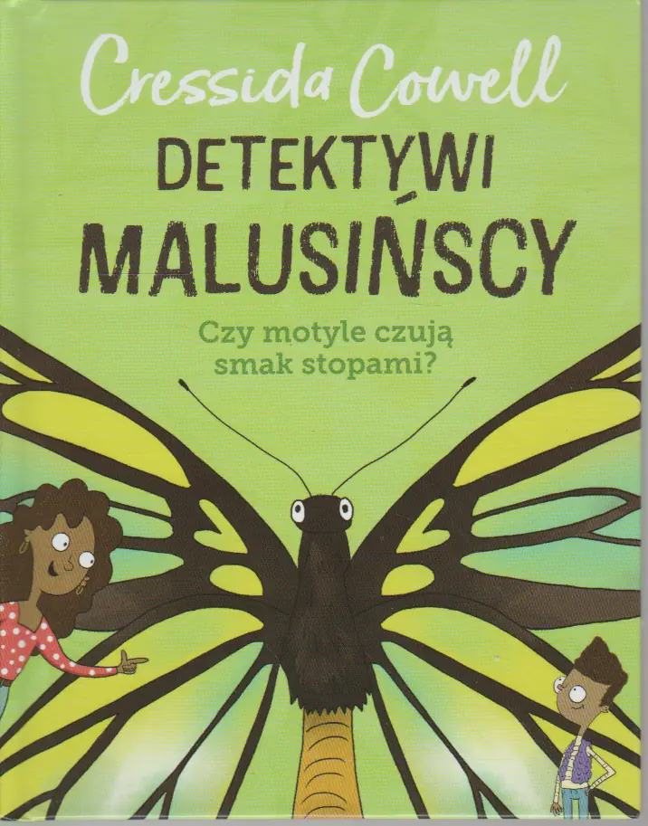 Książka - Detektywi malusińscy Czy motyle czują smak stopami