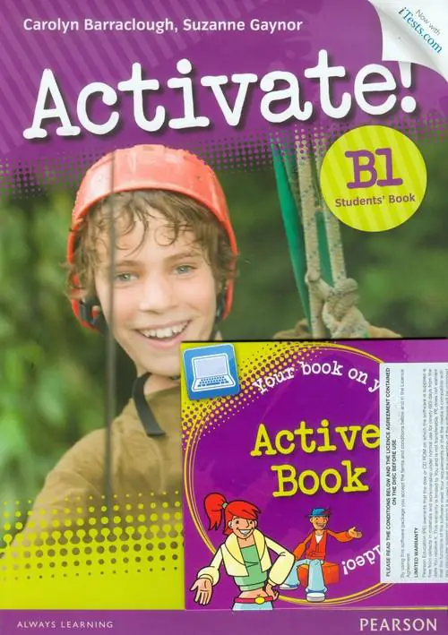 Książka - Activate B1 SB + Active Book & iTest PET PEARSON