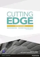 Książka - Cutting Edge Pre-Intermediate Teacher's Book (with Resources CD-ROM)