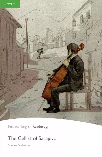 Książka - Level 3: The Cellist of Sarajevo Book and MP3 Pack