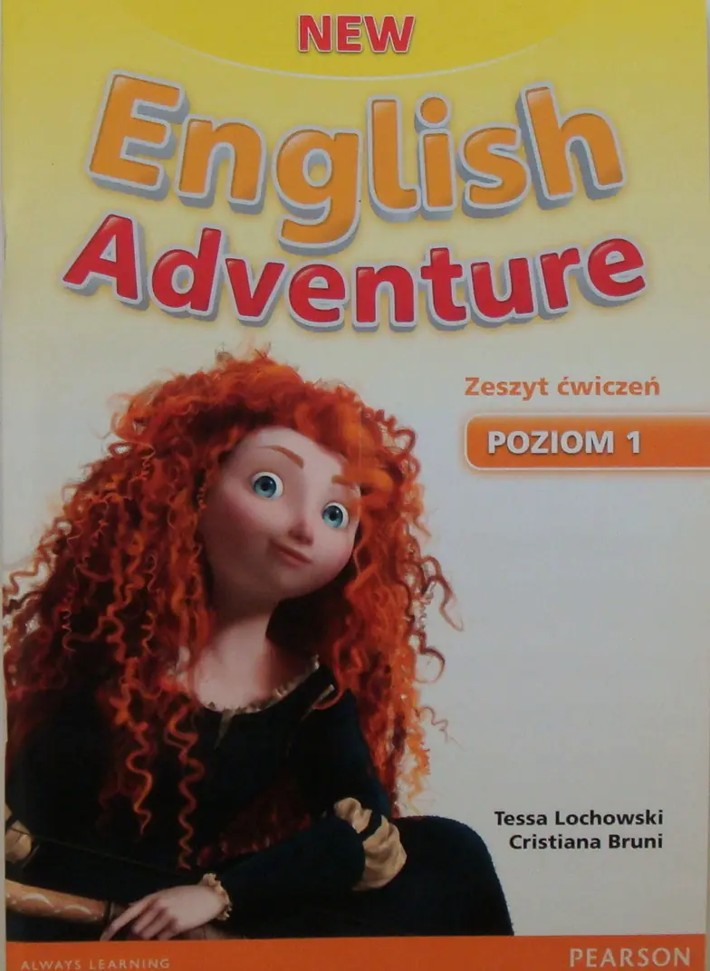 Książka - New English Adventure. Poziom 1. Zeszyt ćwiczeń + DVD