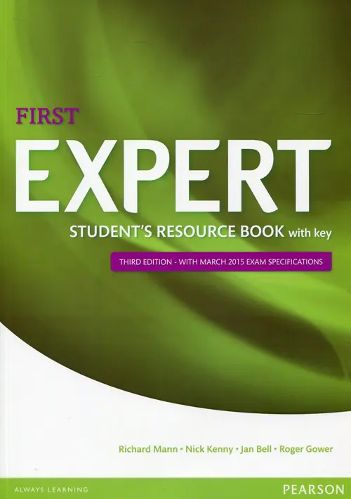Książka - Expert First. Student's Resource Book with Key