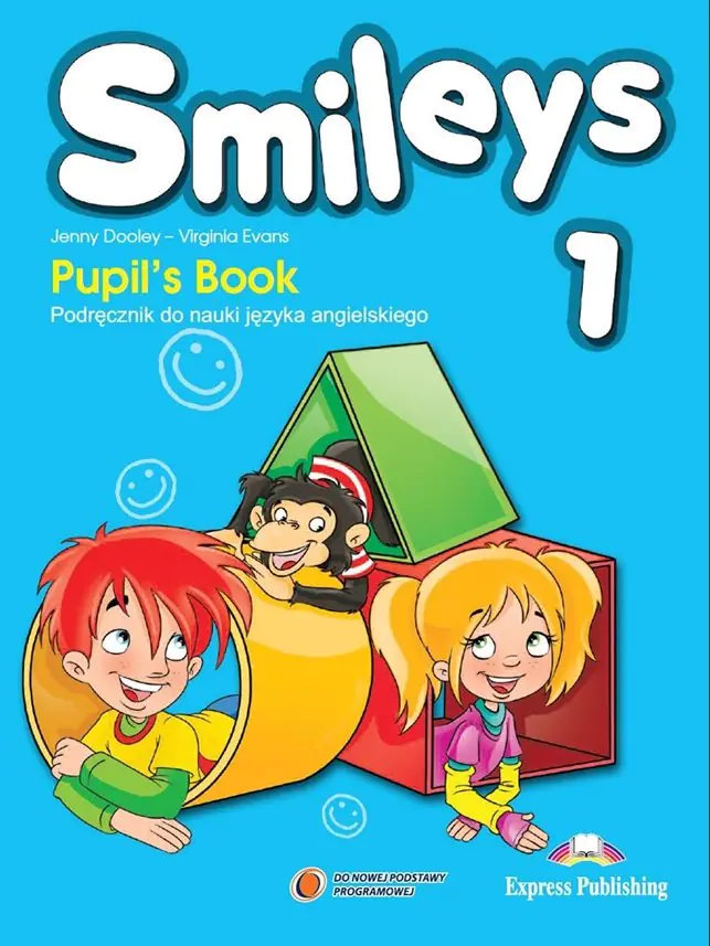 Książka - Smileys 1. Podręcznik. Szkoła podstawowa + eBook