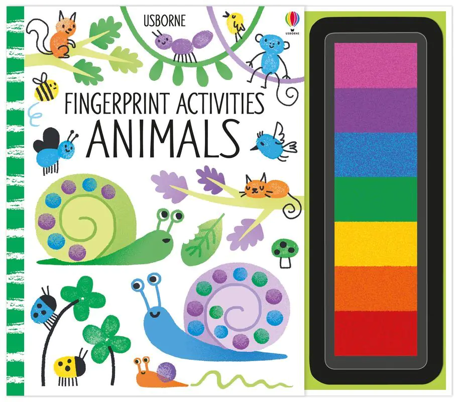 Książka - Fingerprint Activities: Animals