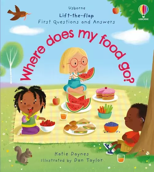 Książka - First Questions and Answers: Where does my food go?