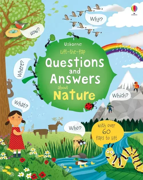 Książka - Lift the Flap Questions and Answers about Nature