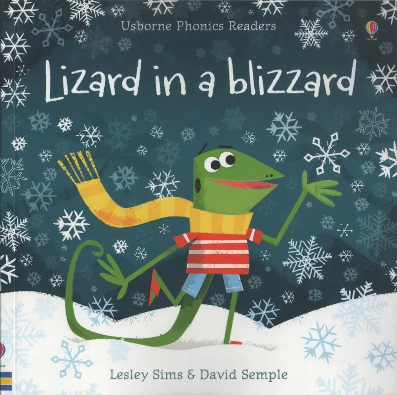 Książka - Lizard in a Blizzard