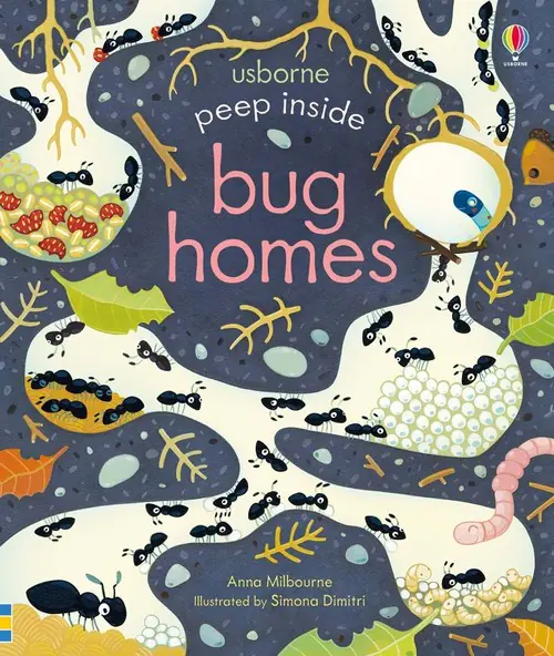 Książka - Peep Inside Bug Homes