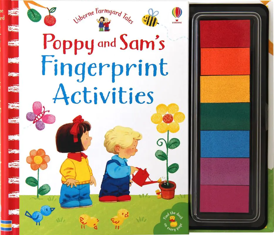Książka - Poppy and Sam's Fingerprint Activities