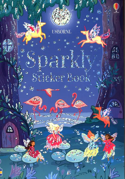 Książka - Sparkly Sticker Book