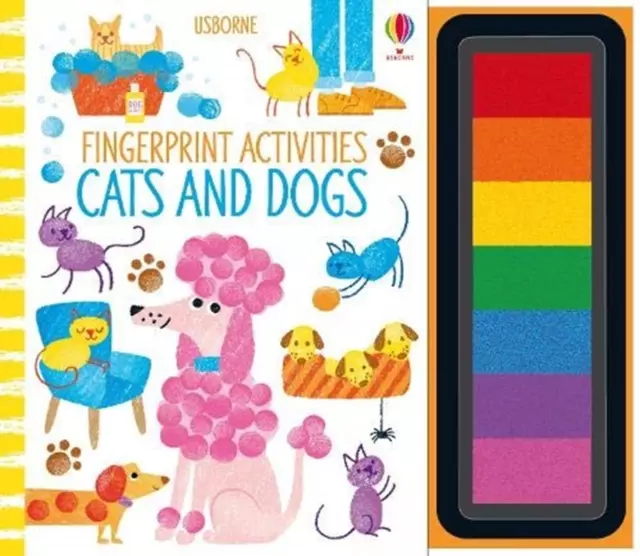 Książka - Fingerprint Activities Cats and Dogs