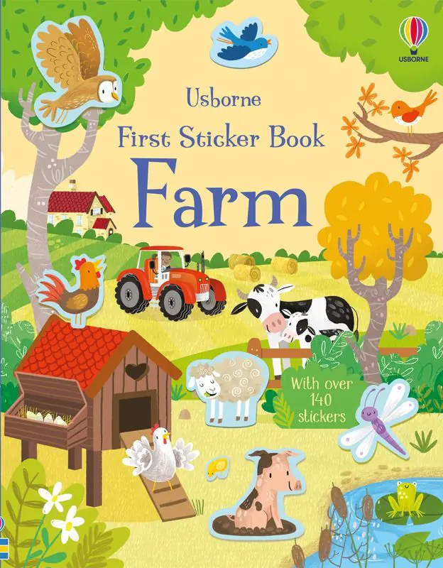Książka - First Sticker Book Farm