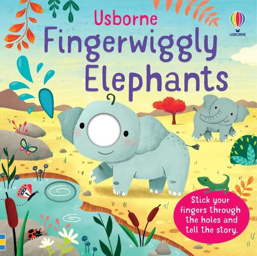 Książka - Fingerwiggly Elephants