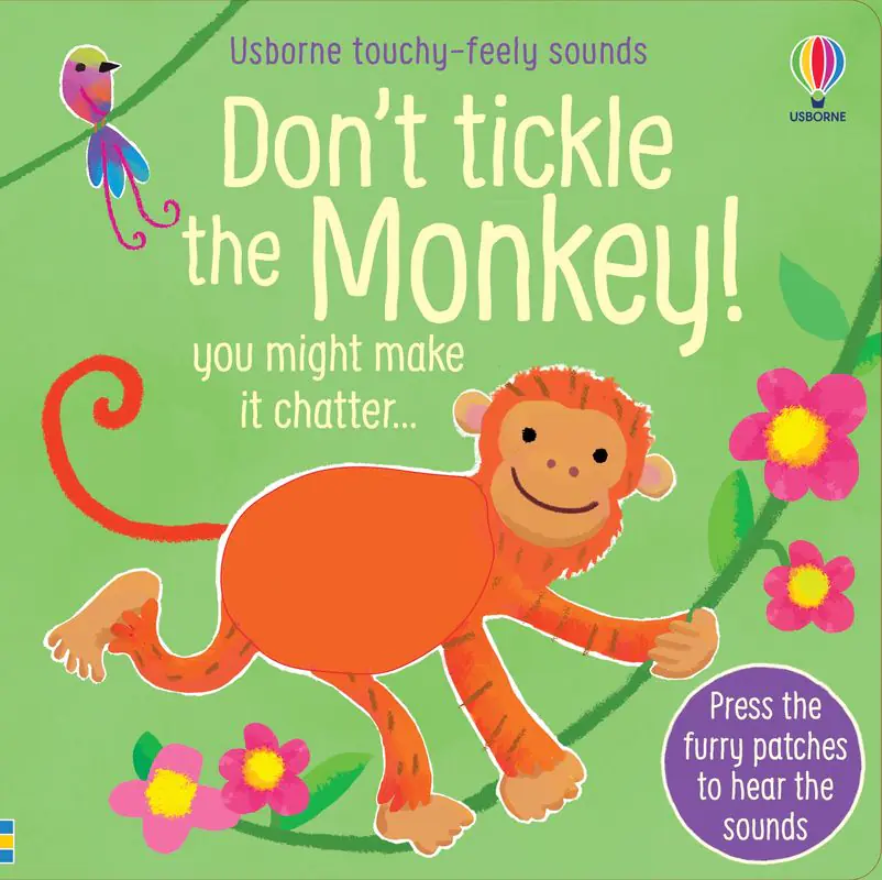 Książka - Dont Tickle the Monkey!