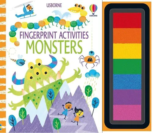 Książka - Fingerprint Activities Monsters