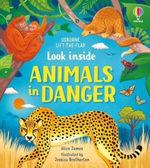 Książka - Look inside Animals in Danger
