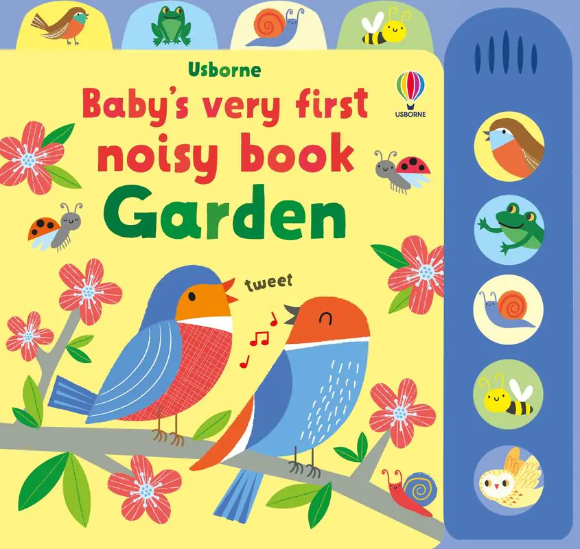 Książka - Baby's Very First Noisy Book. Garden wer. angielska
