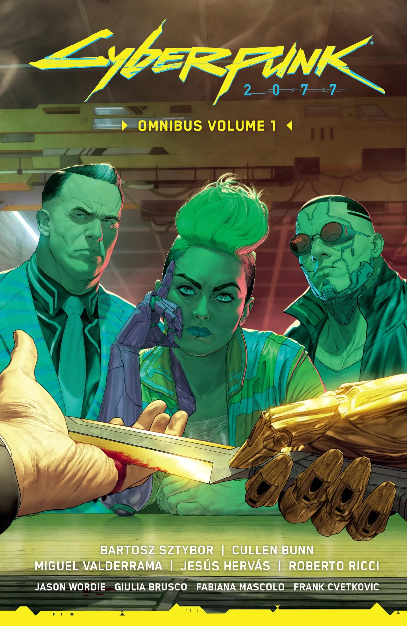 Książka - Cyberpunk 2077 Omnibus Volume 1