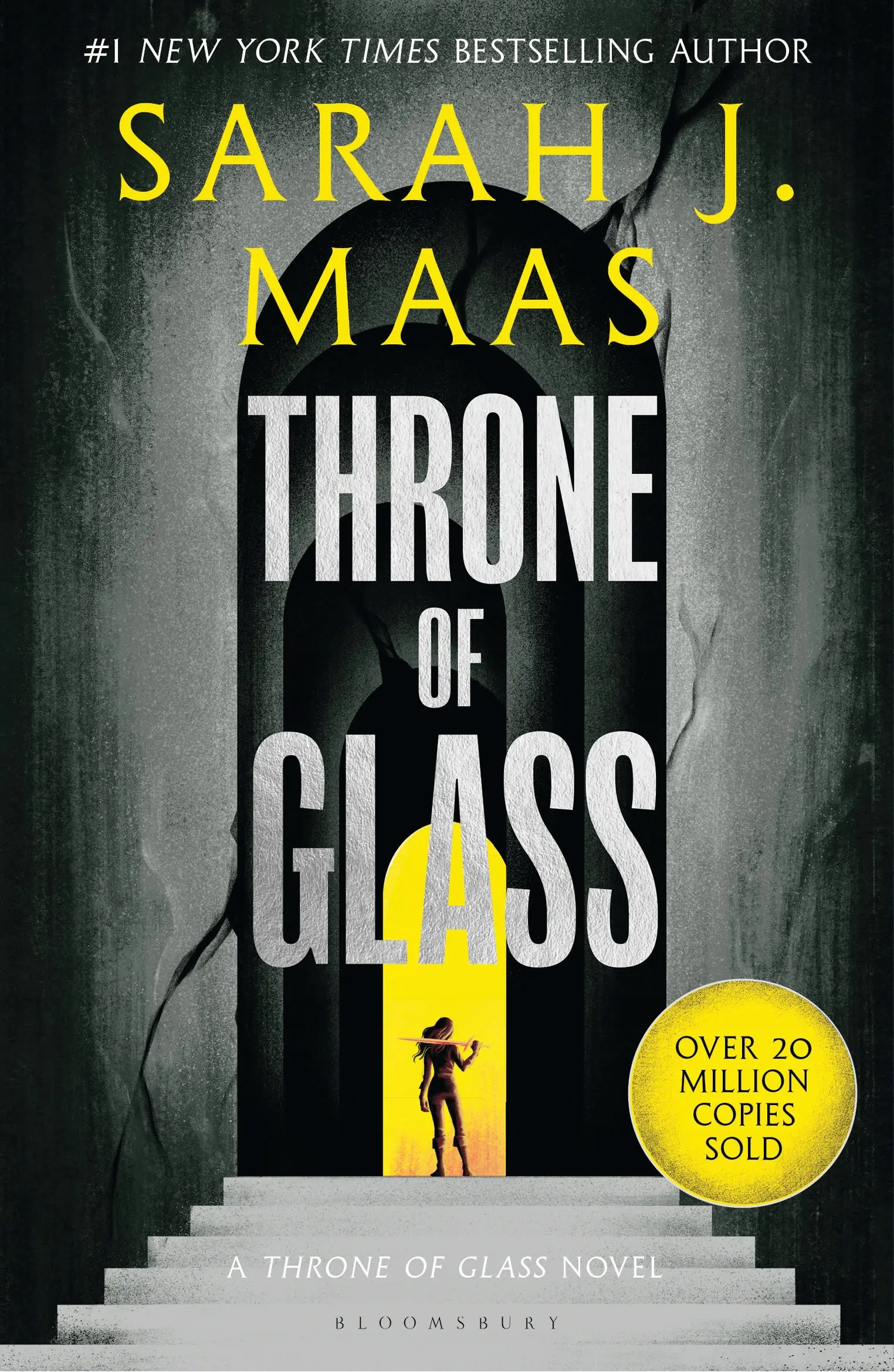 Książka - Throne of Glass: From the # 1 Sunday Times best-selling author of A Court of Thorns and Roses