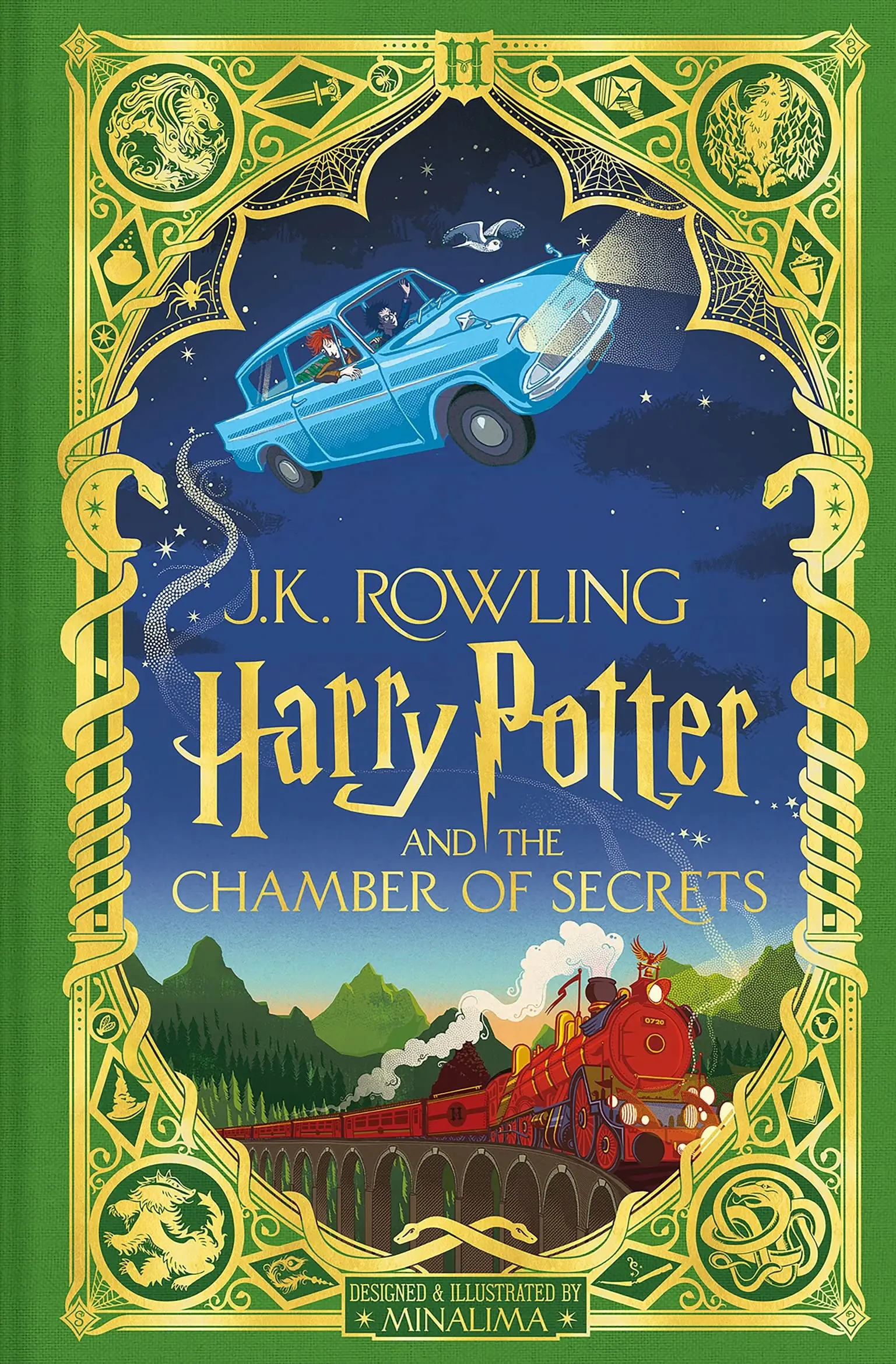 Książka - Harry Potter and the Chamber of Secrets. MinaLima Edition
