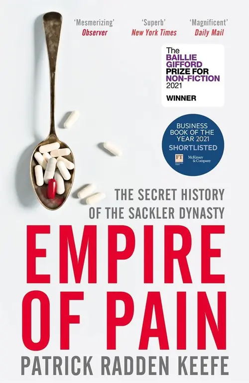 Książka - Empire of Pain. The Secret History of the Sackler Dynasty