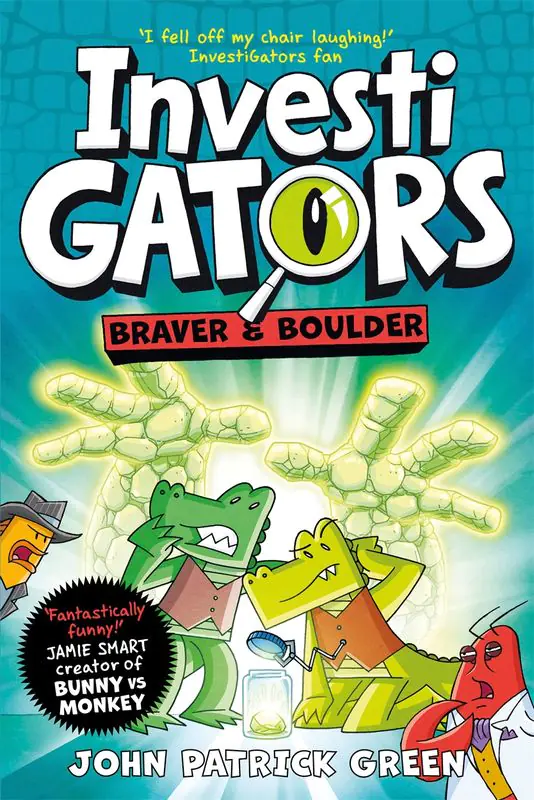 Książka - InvestiGators: Braver and Boulder: A full colour, laugh-out-loud comic book adventure!