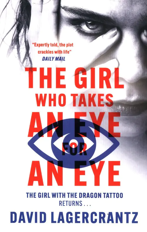 Książka - The Girl Who Takes an Eye for an Eye: A Dragon Tattoo story