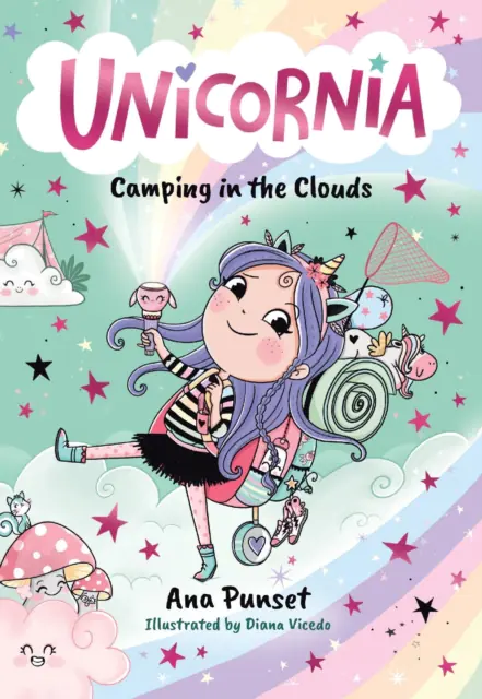 Książka - Unicornia: Camping in the Clouds