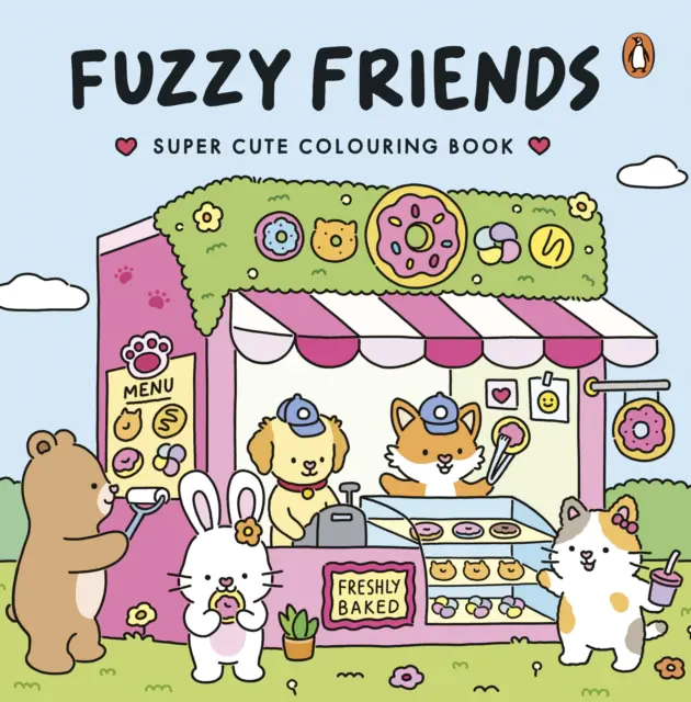 Książka - Fuzzy Friends