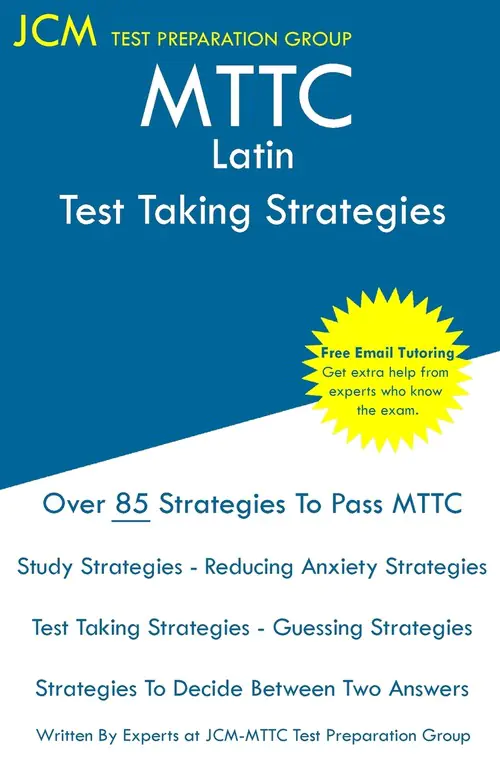 Książka - MTTC Latin - Test Taking Strategies