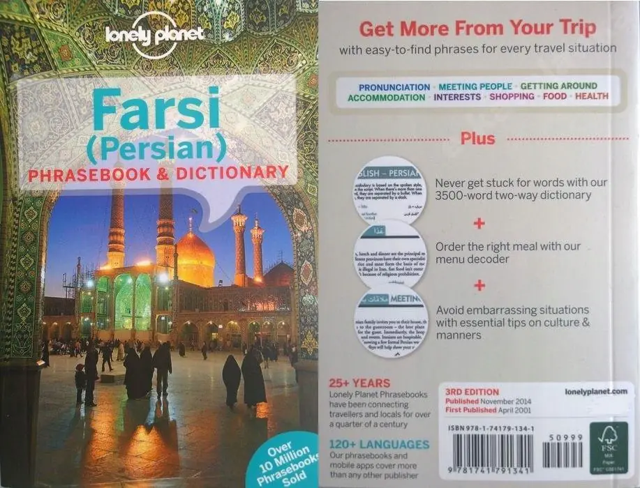 Książka - Farsi Persian Phrasebook 2e