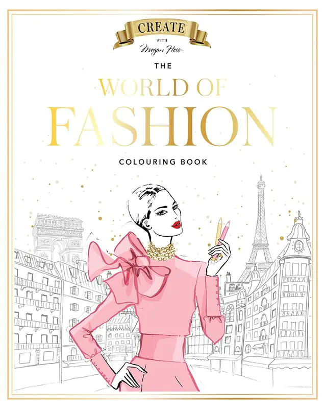 Książka - Megan Hess. The World of Fashion Colouring Book
